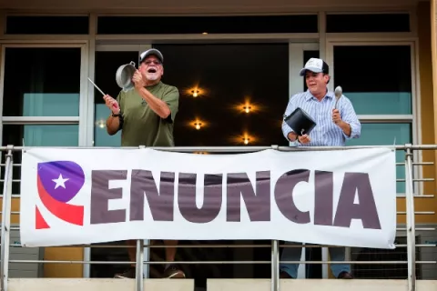 El Gobernador de Puerto Rico acepta un juicio político y no va a la reelección