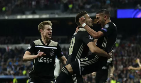 Real Madrid bailado, gozado y eliminado por el Ajax en el Bernabéu