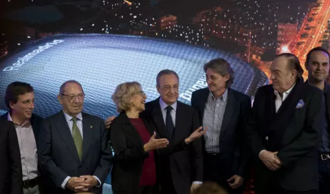 Danza de millones para la remodelación del Santiago Bernabéu