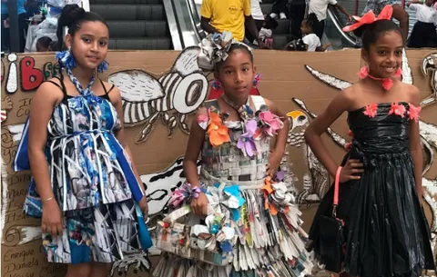 Grupos organizados de Colón y centros educativos se unen al reciclaje