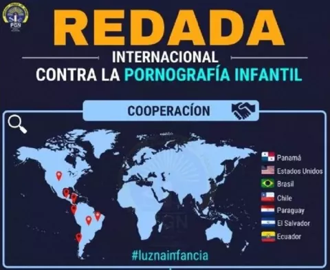 Desmantelan red internacional de pornografía infantil, un panameño involucrado