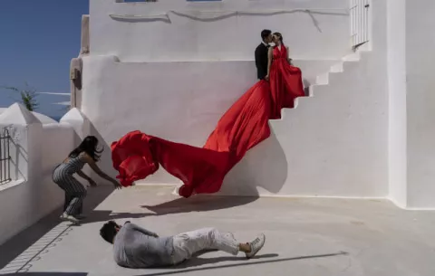 Novias chinas, sueños griegos