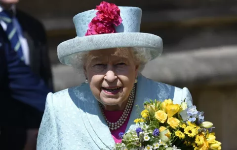La reina Isabel II cumple 93 años junto con su familia en Windsor