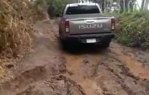 Producción de café en riesgo por colapso en caminos de Renacimiento en Chiriquí