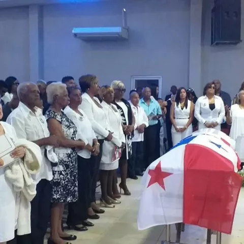 Dan último adiós al exrepresentante de corregimiento del Barrio Sur en Colón
