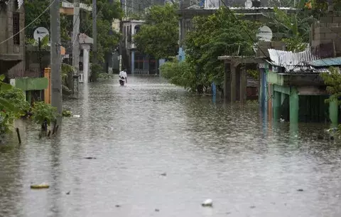 República Dominicana emite alerta para nueve provincias por lluvias asociadas a la tormenta Kirk