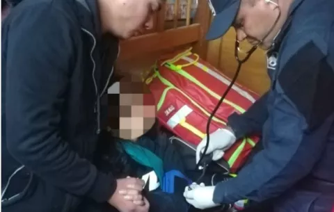 Rescatan a joven capitalino y chiricana que hacían turismo en el Volcán Barú