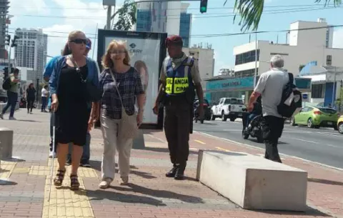 Ciegos tienen su espacio en la revitalización de la ciudad de Panamá