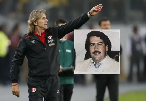 Pablo Escobar Gaviria planeó ponerle una bomba al actual técnico de Perú