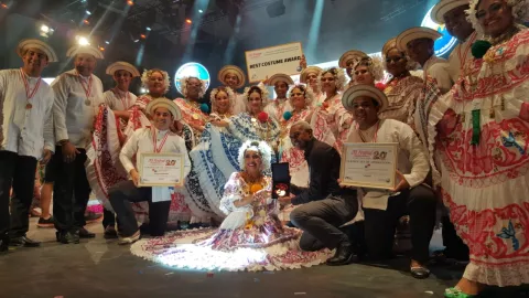 Ballet panameño gana el premio de Mejor Vestuario en festival de Turquía