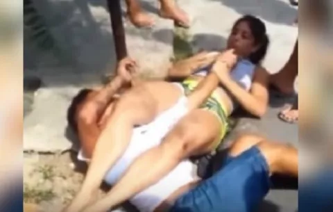 Trató de robarle el celular a una atleta de jiu-jitsu y acabó llorando de dolor