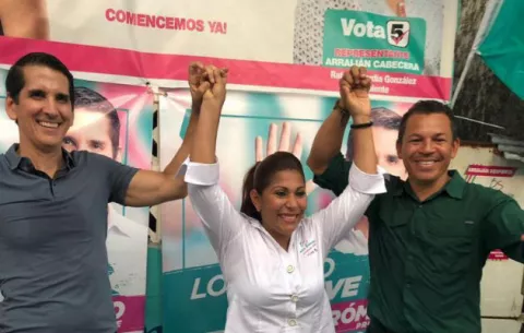 Cambio Democrático consolida alianza durante caminata en Arraiján cabecera 