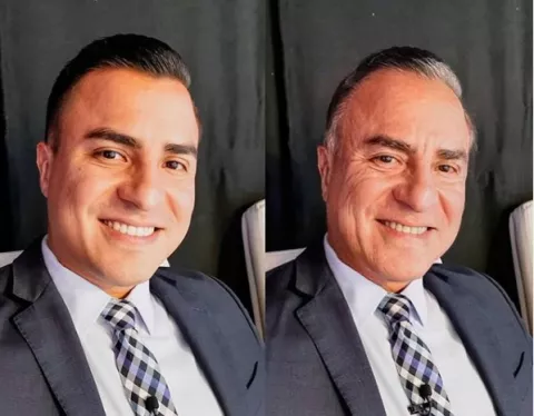 Famosos en las manos de FaceApp 