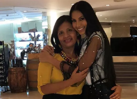Rosa Iveth Montezuma ya está junto a su mamá 