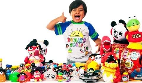 'Youtuber' de 7 años  ganó 22 millones