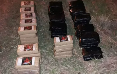 Incautación de 117 paquetes de droga en Costa Esmeralda de San Carlos sin detenidos