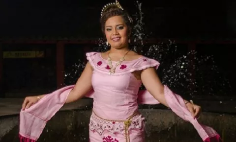Chorrerana Sandra Milena Sánchez gana el título de virreina Mundial de la Piña