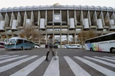 El Santiago Bernabéu recibe la final de la Copa Libertadores