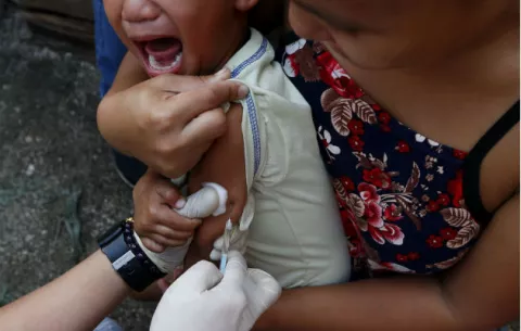 La epidemia de sarampión en Filipinas alcanza los 11,450 casos y 189 muertes