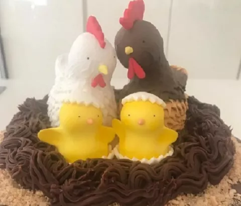 Shakira y su original bizcocho de cumpleaños 