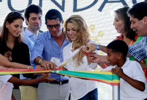Colombia: Shakira inauguró nuevo colegio 