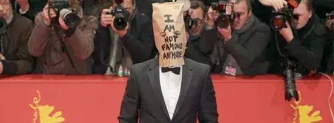 Este no es el famoso Shia LaBeouf y no está haciendo una declaración en el Berlinale