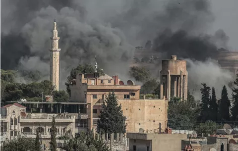 Primeros muertos a ambos lados de la frontera en invasión turca de Siria