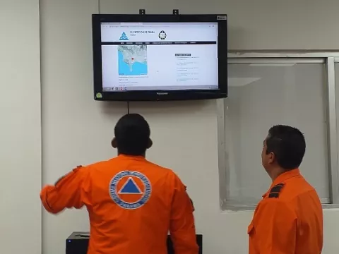 Sismo de 4.4 grados causa temor en la población de Puerto Armuelles