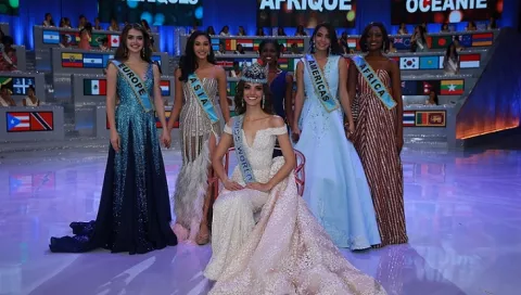 Solaris Barba se lleva el título de 'Miss World América' en el Miss Mundo
