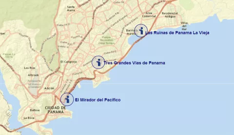 Panameños tienen servicio virtual estatal para ubicar direcciones y playas