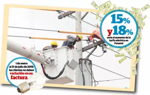 Población pagará alza de  electricidad con impuestos