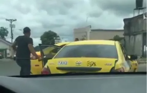 Ubican taxista que agredió con un machete a su compañero