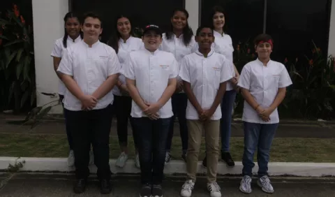 Todo listo para arrancar Top Chef Jr.  