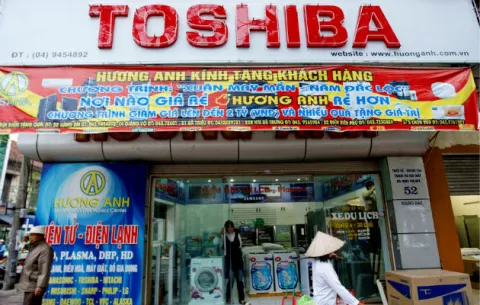 Toshiba suspende sus envíos de componentes a Huawei