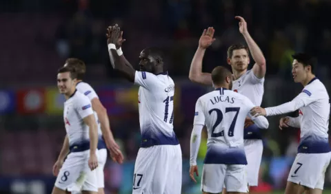 Inter empata en casa y queda fuera; Tottenham  clasifica