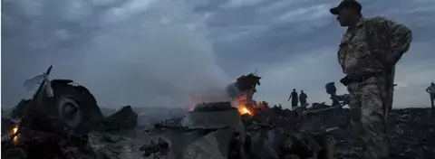  Boeing-777 con 295 personas a bordo fue derribado en Ucrania