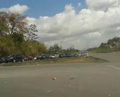 Tranque hacia el interior en el segundo día del Carnaval