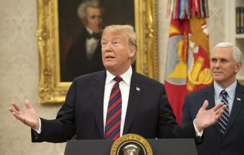 Trump confirma que su Gobierno está en contacto con el chavismo "a muy alto nivel"