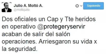 Dos oficiales de la PN resultaron heridos durante un operativo
