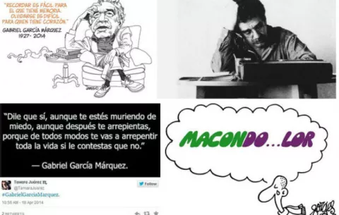 #Macondo o #AdiosGabo, temas del momento en Twitter