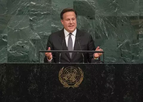 Varela y sus 10 minutos de 'cuentos chinos' en la sesión 73° de la Asamblea de la ONU