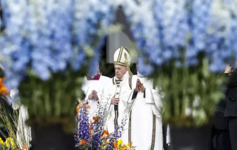 El papa pide por Venezuela y Nicaragua en el Domingo de Resurrección
