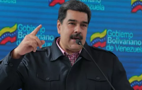 Nicolás Maduro dice que EE.UU. dirige golpe de Estado "en marcha" en Venezuela