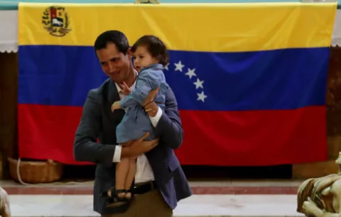 Guaidó se reúne en Brasilia con los embajadores de los países que le apoyan
