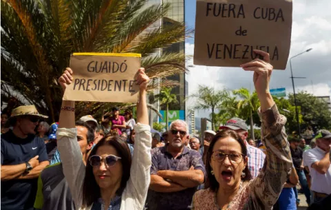 Venezuela: OEA apoya presidencia interina del líder opositor Juan Guaidó 