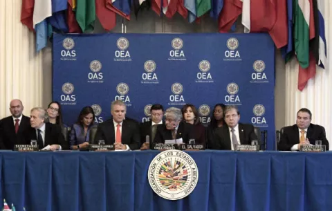 La OEA busca subir la presión a Maduro con propuestas de cambios electorales