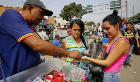 El Rebusque, un medio de supervivencia para muchos venezolanos en Cúcuta