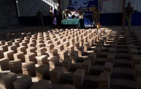Incautan 1,295 paquetes de droga durante persecución en Veraguas 