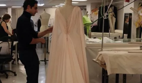 Segundo  traje de boda de Eugenia de York
