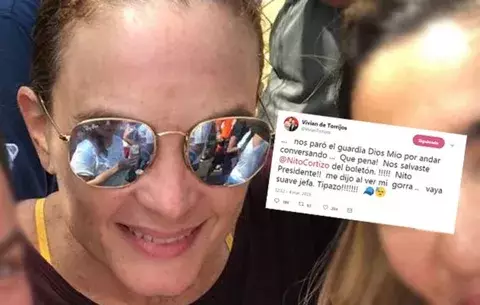 Policía perdona boleta a exprimera dama Vivian de Torrijos y su mensaje encendió las redes sociales